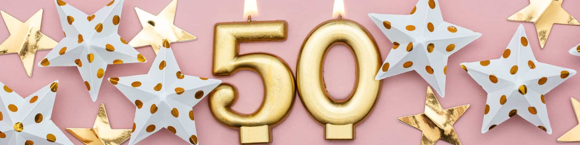 Organiser un anniversaire pour 50 ans